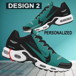 Aston Martin Car Racing Air Cushion Sport Sneaker New Design Personalized Gift TN Shoes Fans - Style 2 Aston Martin Car Racing Air Cushion Sport Shoes Personalized