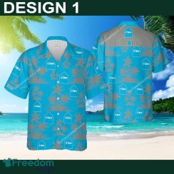 At Home Ocean New AOP Hawaiian Shirt Coconut Tree Pattern Men And Women Gift