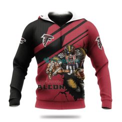 Atlanta Falcons American Football NFL Hoodie 3D All Over Print Keep Warm For Men And Women