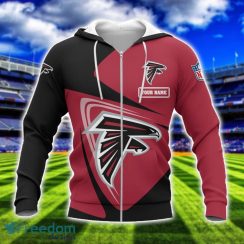 Atlanta Falcons Team 3D T-Shirt Sweatshirt Hoodie Bomber Custom Name Sport Gift For Men And Women Product Photo 2