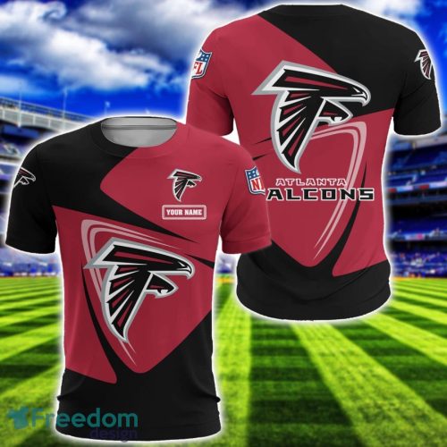 Atlanta Falcons Team 3D T-Shirt Sweatshirt Hoodie Bomber Custom Name Sport Gift For Men And Women Product Photo 5