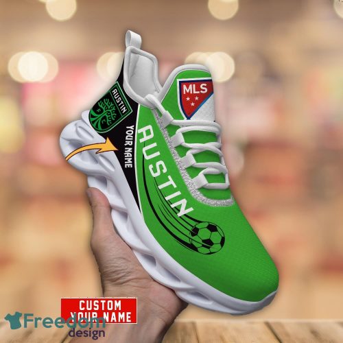 Austin FC Max Soul Shoes Trending Running Sport Shoes For Men Women Custom Name Product Photo 1