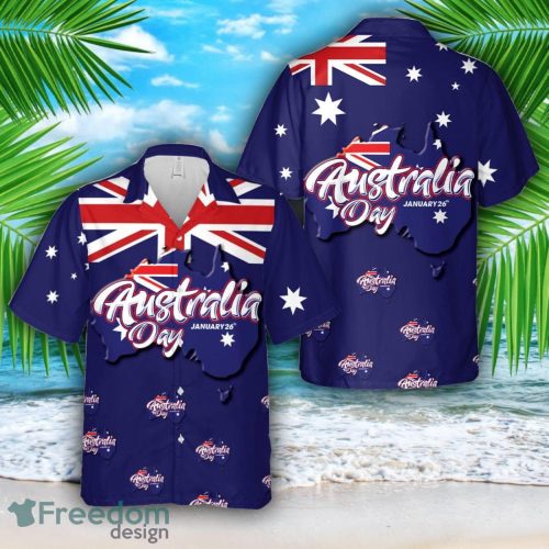 Australia Day Hawaiian Shirt Beach Holiday Product Photo 1