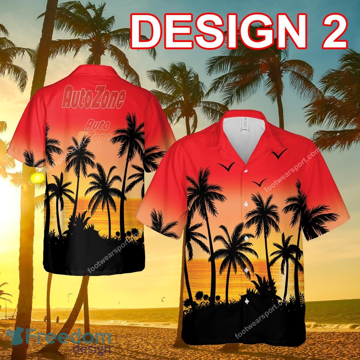 Autozone Island Brand Beach Hawaiian Shirt For Summer image Autozone Island Brand Beach Hawaiian Shirt For Summer - Autozone Style 2 Hawaiian Shirt Tree Summer