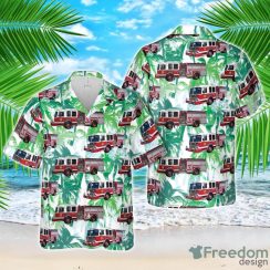 Avon Fire Department, Avon by the Sea, NJ Hawaiian Shirt Aloha Beach Shirt