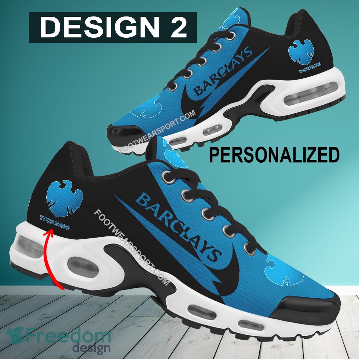 Barclays Air Cushion Sport Sneaker New Design Personalized Gift TN Shoes Fans image Barclays Air Cushion Sport Sneaker New Design Personalized Gift TN Shoes Fans - Style 2 Barclays Air Cushion Sport Shoes Personalized