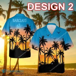 Barclays Souvenir Logo AOP Hawaiian Shirt For Men And Women - Barclays Style 2 Hawaiian Shirt Tree Summer