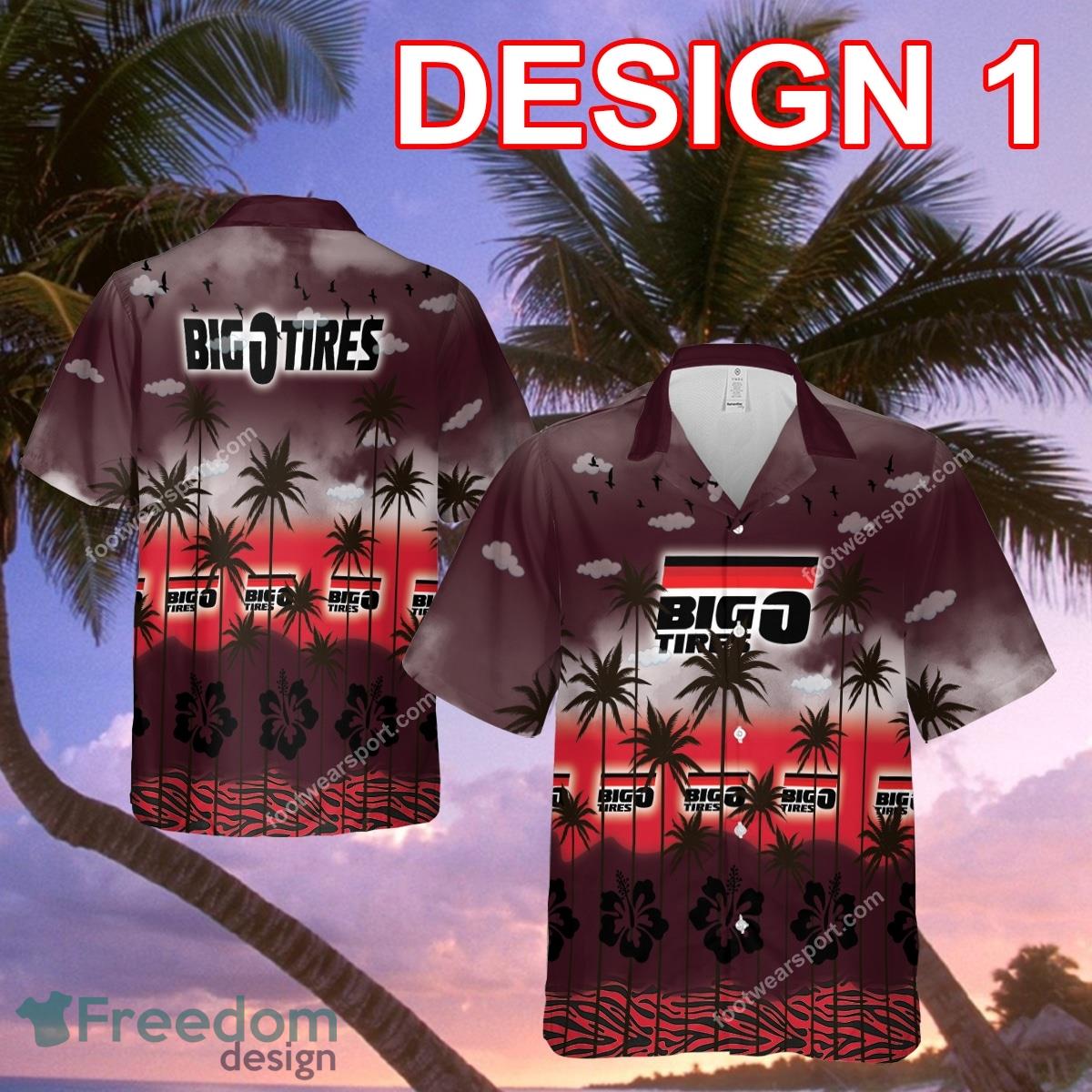 Big O Tires Ocean Brand New AOP Hawaiian Shirt Men And Women Gift image Big O Tires Ocean Brand New AOP Hawaiian Shirt Men And Women Gift - Big O Tires Style 1 Hawaiian Shirt Tree Summer