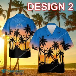 BMW Racing Tropic New Aloha Hawaiian Shirt For Men And Women - BMW Racing Style 2 Hawaiian Shirt Tree Summer
