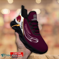 Brisbane Broncos Max Soul Shoes Trending Running Sport Shoes For Men Women Custom Name Product Photo 3