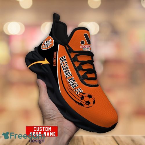 Brisbane Roar FC Max Soul Shoes Trending Running Sport Shoes For Men Women Custom Name Product Photo 3