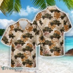 British Army Otter Mk.I, British 23th Armoured Brigade Hawaiian Shirt 3D Printed Shirt