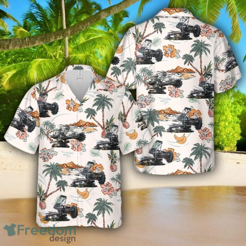 Bucket Wheel Excavator Hawaiian Shirt 3D Printed Shirt Product Photo 1