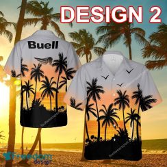 Buell Motorcycle Hibiscus Logo 3D Hawaiian Shirt For Men And Women - Buell Motorcycle Style 2 Hawaiian Shirt Tree Summer