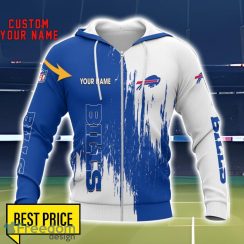 Buffalo Bills 3D All Printed T-Shirt Sweathirt Hoodie Bomber Jacket Personalized Name For Fans Product Photo 2