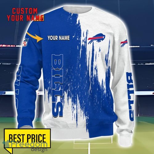 Buffalo Bills 3D All Printed T-Shirt Sweathirt Hoodie Bomber Jacket Personalized Name For Fans Product Photo 3