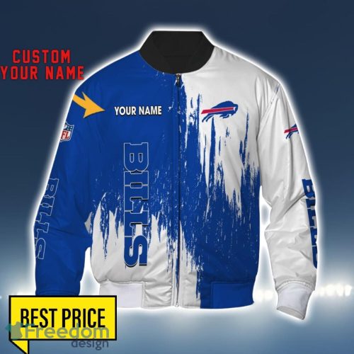 Buffalo Bills 3D All Printed T-Shirt Sweathirt Hoodie Bomber Jacket Personalized Name For Fans Product Photo 4