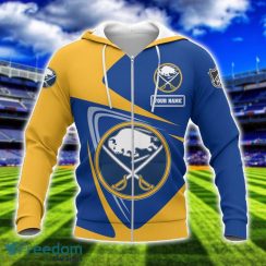 Buffalo Sabres Team 3D T-Shirt Sweatshirt Hoodie Bomber Custom Name Sport Gift For Men And Women Product Photo 2