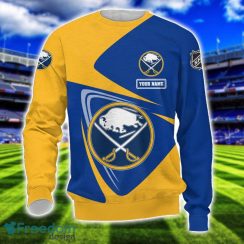 Buffalo Sabres Team 3D T-Shirt Sweatshirt Hoodie Bomber Custom Name Sport Gift For Men And Women Product Photo 3