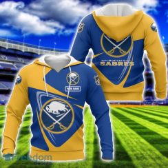 Buffalo Sabres Team 3D T-Shirt Sweatshirt Hoodie Bomber Custom Name Sport Gift For Men And Women