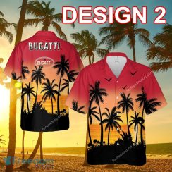 Bugatti Racing Sunset Aloha Hawaiian Shirt Men And Women Gift - Bugatti Racing Style 2 Hawaiian Shirt Tree Summer