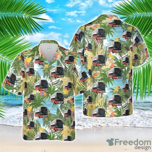 Bus Éireann VDL Futura FDD2 Fleet Number LF302 Hawaiian Shirt Aloha Beach Shirt Product Photo 1