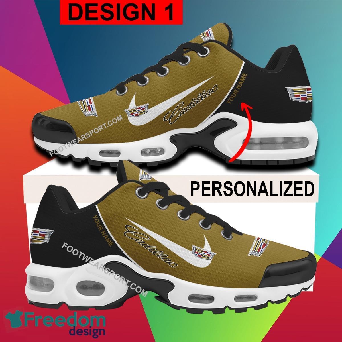 Cadillac Car Racing Air Cushion Sport Sneaker New Design Personalized Gift TN Shoes Fans image Cadillac Car Racing Air Cushion Sport Sneaker New Design Personalized Gift TN Shoes Fans - Style 1 Cadillac Car Racing Air Cushion Sport Shoes Personalized