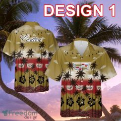 Cadillac Racing Seashell New Beach Hawaiian Shirt For Summer Cadillac Racing Seashell New Beach Hawaiian Shirt For Summer