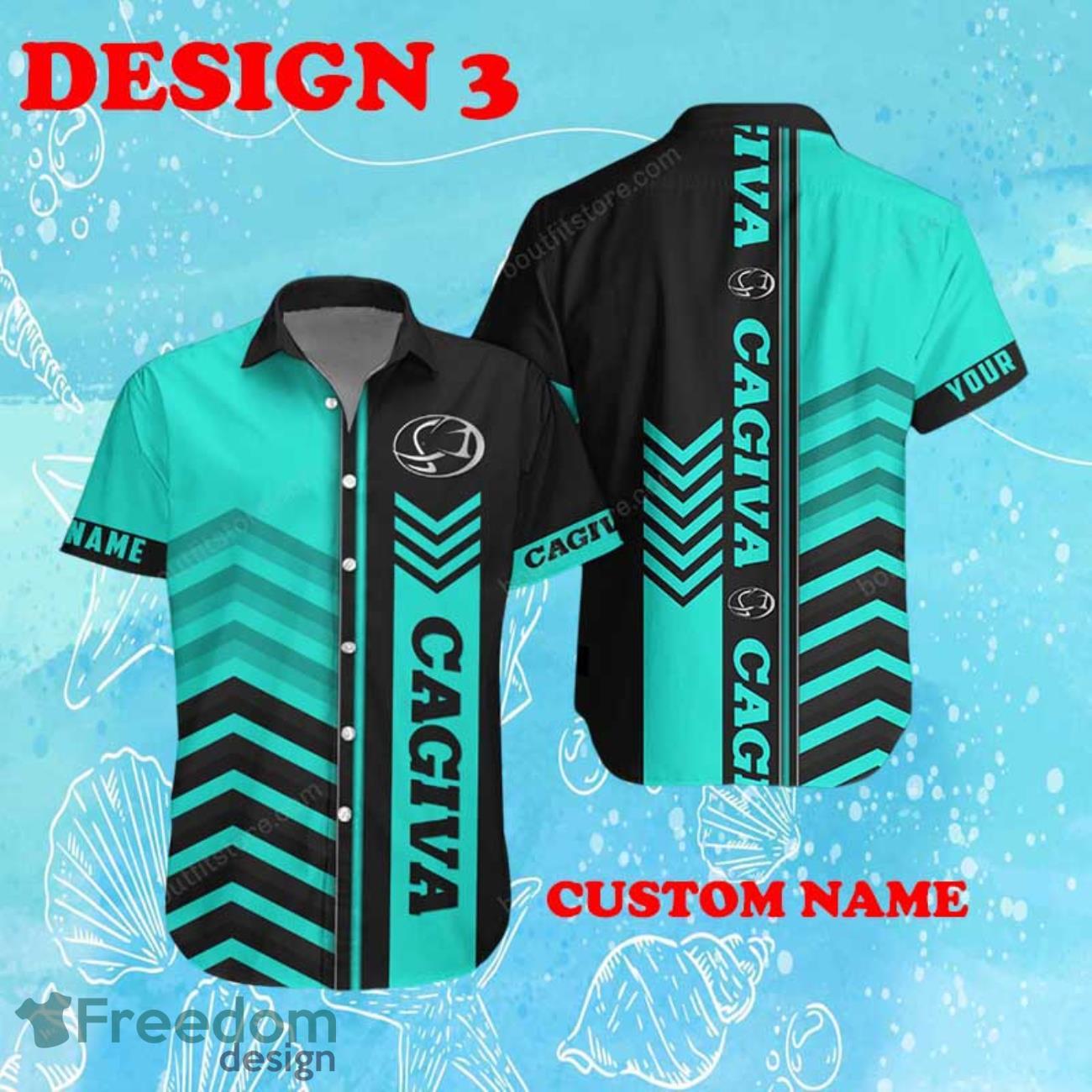 Cagiva Hawaiian Shirt New Design Custom Name For Men Women Beach Shirts Cagiva Hawaiian Shirt New Design Custom Name For Men Women Beach Shirts Product Photo 3