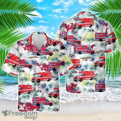 California San Diego County Rural Metro Ambulance Hawaiian Shirt Unisex For Men And Women Product Photo 1