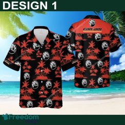 Can Am Motorcycle Contemporary Logo 3D Hawaiian Shirt Coconut Tree Pattern For Men And Women Can Am Motorcycle Contemporary Logo 3D Hawaiian Shirt Coconut Tree Pattern For Men And Women
