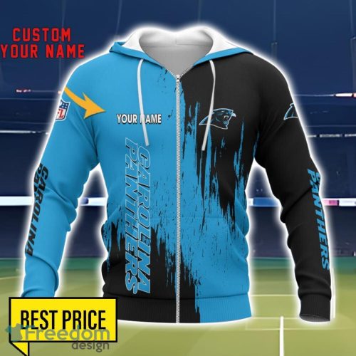 Carolina Panthers 3D All Printed T-Shirt Sweathirt Hoodie Bomber Jacket Personalized Name For Fans Product Photo 2