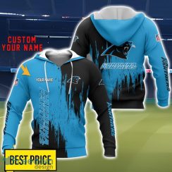 Carolina Panthers 3D All Printed T-Shirt Sweathirt Hoodie Bomber Jacket Personalized Name For Fans