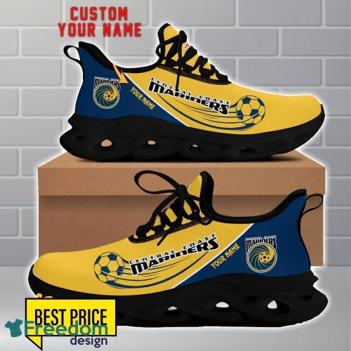 Central Coast Mariners Max Soul Shoes Trending Running Sport Shoes For Men Women Custom Name Product Photo 4