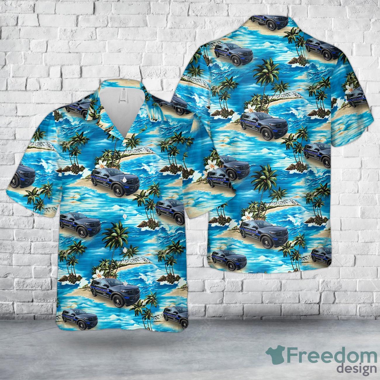Charleston, South Carolina, City of Charleston Police Department Hawaiian Shirt Aloha Beach Shirt image Charleston, South Carolina, City of Charleston Police Department Hawaiian Shirt Aloha Beach Shirt Product Photo 1