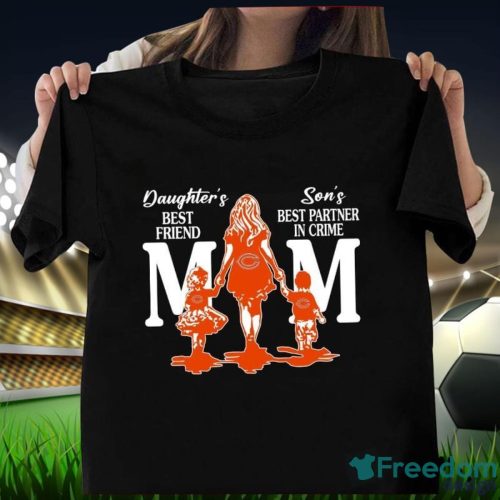 Chicago Bears Mom's Best Friend Mother's Day T-Shirt Product Photo 1