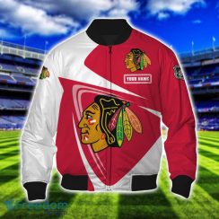 Chicago Blackhawks Team 3D T-Shirt Sweatshirt Hoodie Bomber Custom Name Sport Gift For Men And Women Product Photo 4