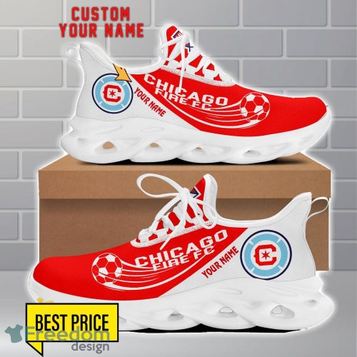 Chicago Fire Max Soul Shoes Trending Running Sport Shoes For Men Women Custom Name Product Photo 2