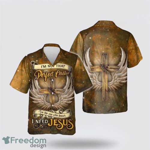 Christian Jesus AOP Hawaiian Shirt Summer Holiday Gift I Need Jesus AOP Hawaiian Shirt Summer Holiday Gift Product Photo 1