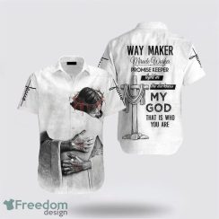 Christian Jesus Way Maker 3D Printing Summer Beach Shirt Hawaiian Shirts