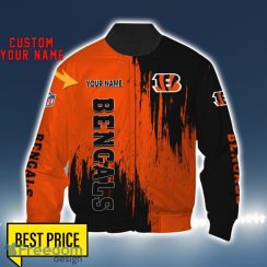 Cincinnati Bengals 3D All Printed T-Shirt Sweathirt Hoodie Bomber Jacket Personalized Name For Fans Product Photo 4