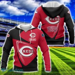 Cincinnati Reds Team 3D T-Shirt Sweatshirt Hoodie Bomber Custom Name Sport Gift For Men And Women