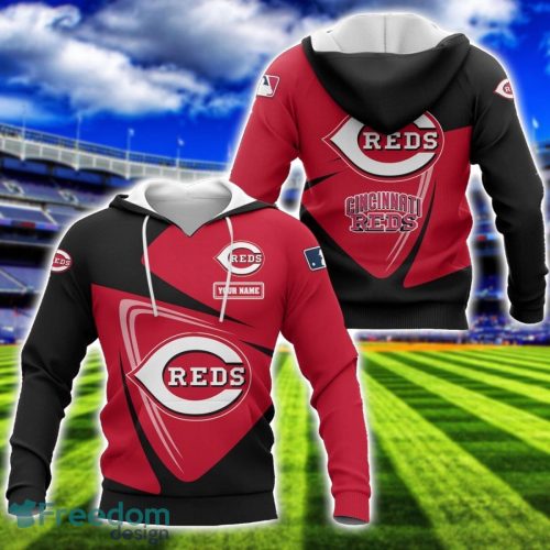 Cincinnati Reds Team 3D T-Shirt Sweatshirt Hoodie Bomber Custom Name Sport Gift For Men And Women Product Photo 1