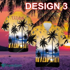C.R. England Seashell Brand New All Over Print Hawaiian Shirt For Summer - C.R. England Style 3 Hawaiian Shirt Tree Summer