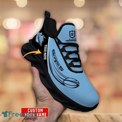 Cronulla Sharks Max Soul Shoes Trending Running Sport Shoes For Men Women Custom Name Product Photo 3