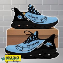 Cronulla Sharks Max Soul Shoes Trending Running Sport Shoes For Men Women Custom Name Product Photo 4