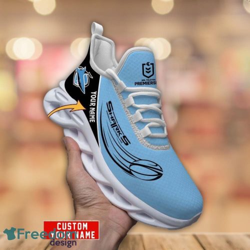 Cronulla Sharks Max Soul Shoes Trending Running Sport Shoes For Men Women Custom Name Product Photo 1