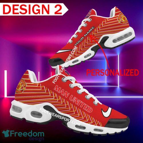 Custom Name EPL Manchester United Air Cushion Sport Shoes TN Sneakers AOP For Men Women - EPL Manchester United Air Cushion Sport Shoes Style 2 TN Sneakers