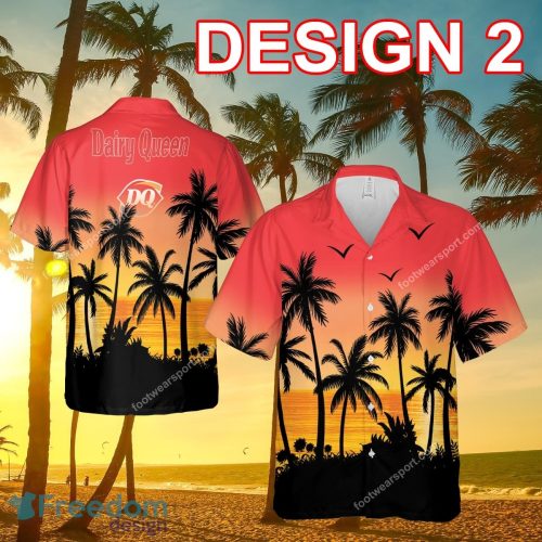 Dairy Queen Affordable Brand New All Over Print Hawaiian Shirt Men And Women Gift - Dairy Queen Style 2 Hawaiian Shirt Tree Summer