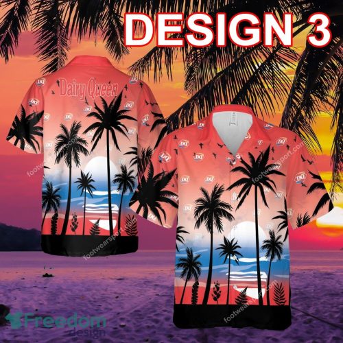 Dairy Queen Affordable Brand New All Over Print Hawaiian Shirt Men And Women Gift - Dairy Queen Style 3 Hawaiian Shirt Tree Summer